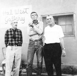 Hal, Gene and Don West Canyon Road, Santa Fe